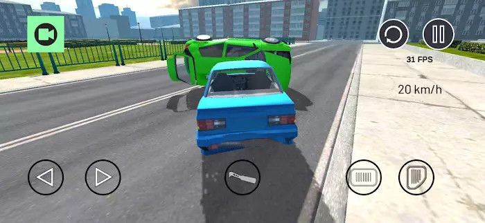 汽車(chē)碰撞模擬器3D