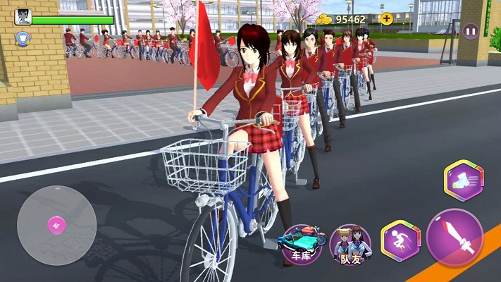 樱花校园的少女图1