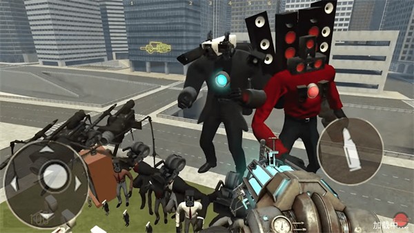 马桶人与监控人乱斗图1