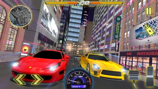 疯狂的速度赛车3D图1
