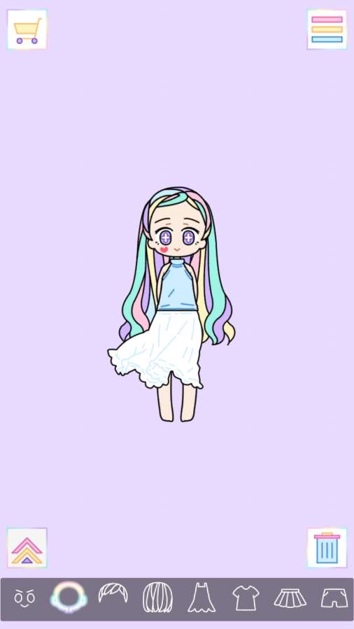 粉彩女孩最新版图1