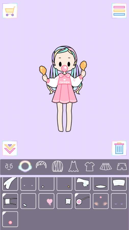 粉彩女孩最新版图3