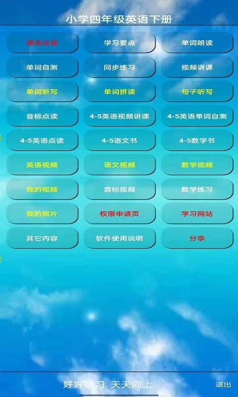 小学四年级英语下册图2