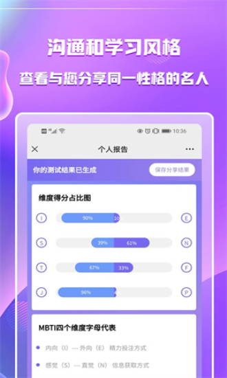 MBTI职业性格测试免费