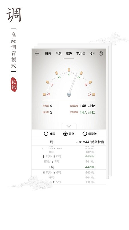 琵琶调音图1