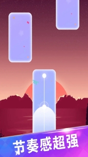 节奏的钢琴白块