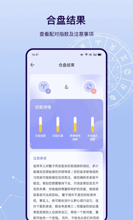 星盘运势图1