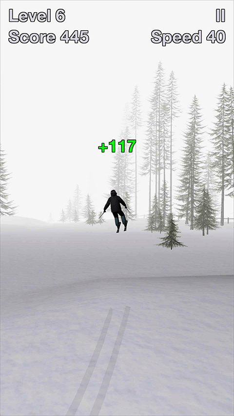 滑雪跑酷大冒险游戏(Alpine Ski III)图3