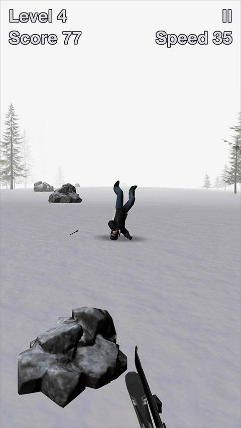 滑雪跑酷大冒险游戏(Alpine Ski III)图4