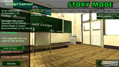 校園女生主管模擬器中文版截圖1