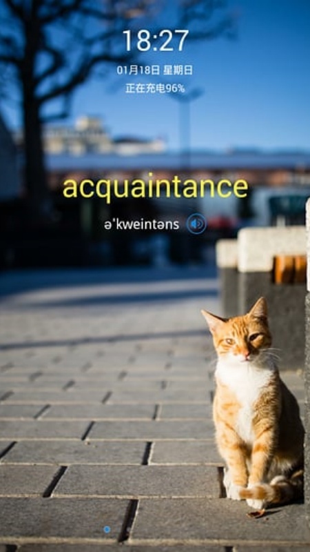 單詞鎖屏圖1