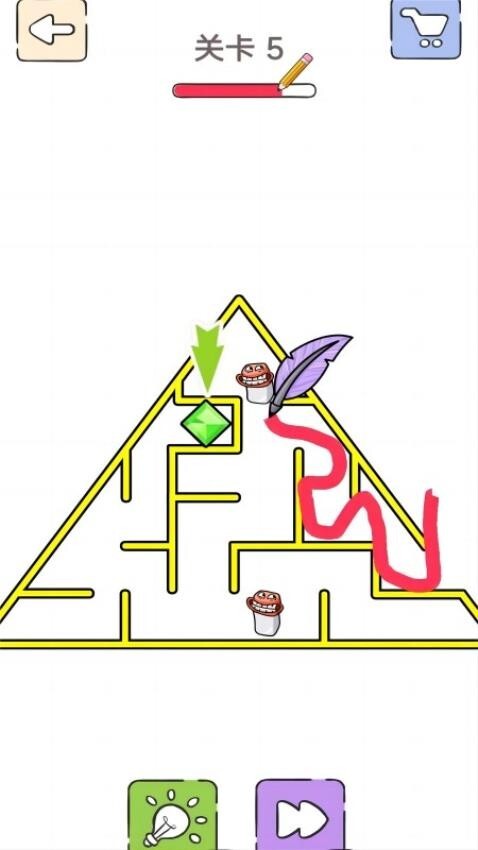 夸父追日迷宫图1