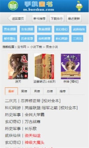 宝书网txt小说(1)