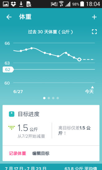 Fitbit截图2