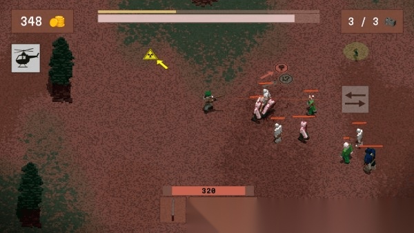 僵尸生物区战场