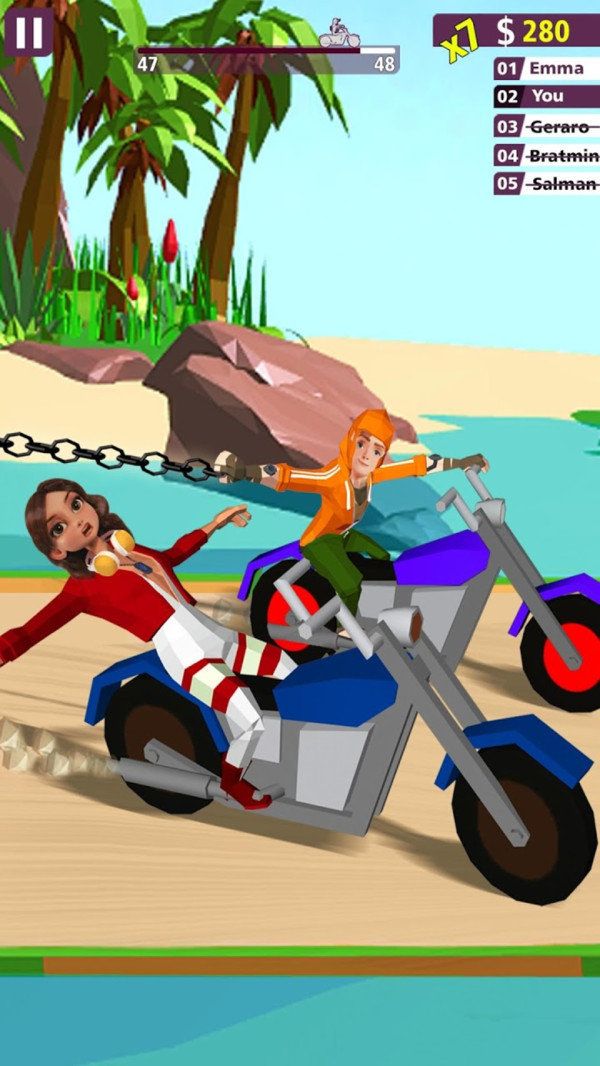 摩托铁索大战图2