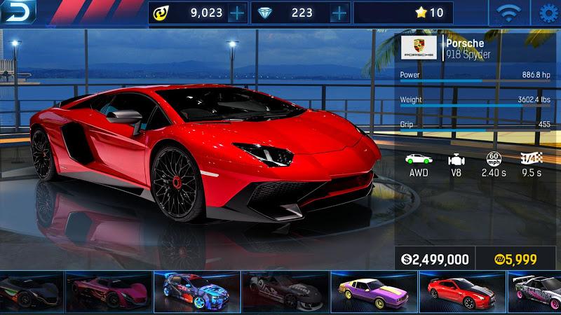 四轮驱动急速飘移