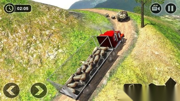 农场动物卡车驾驶