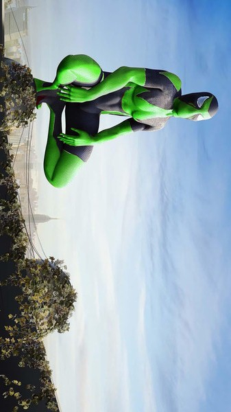 蜘蛛侠绳索英雄：绿超人