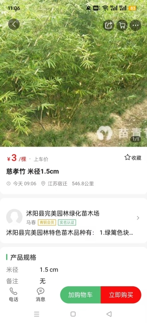 苗青青花木网价格查询