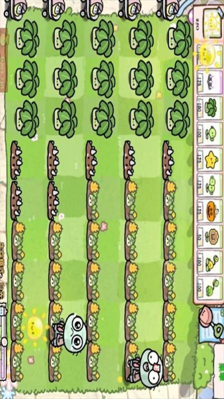 萌植物僵尸大战游戏