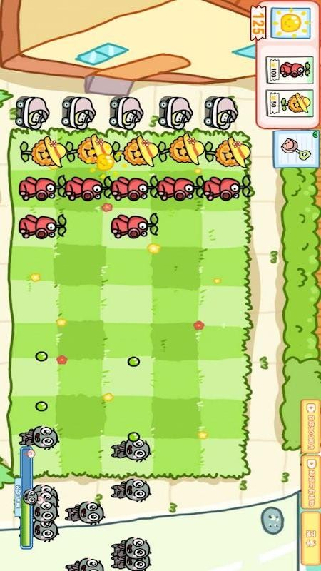 萌植物僵尸大战游戏