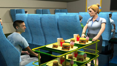 飞机空姐模拟器图1