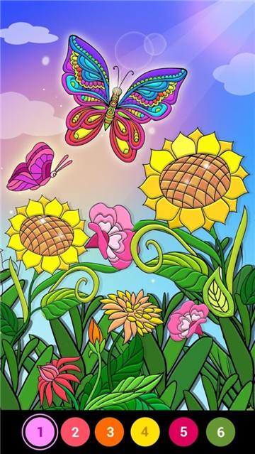 数字绘画填色游戏图2