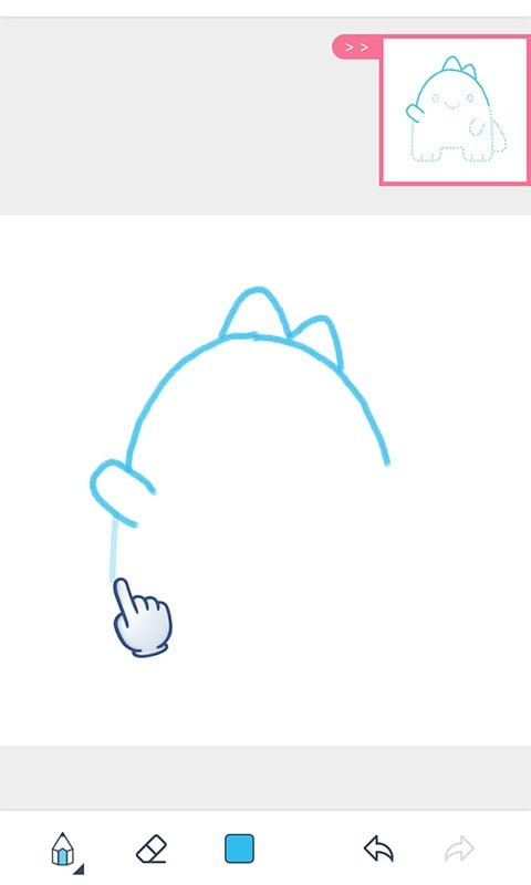 漫芽糖简笔画(3)