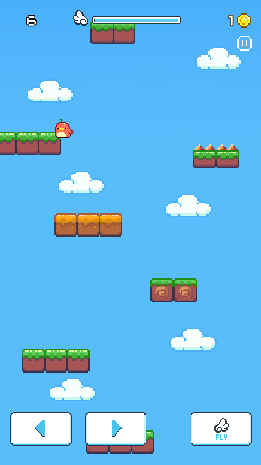 坠落的愤怒小鸟安卓版