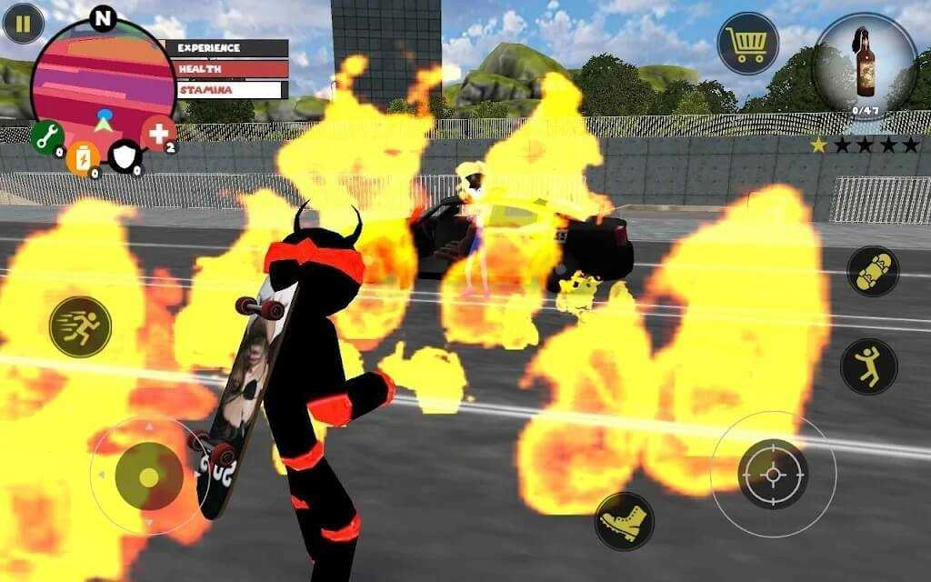 火柴人绳索英雄免费版(3)