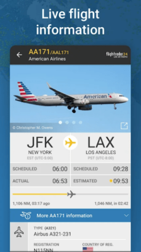 Flightradar24安卓版图1