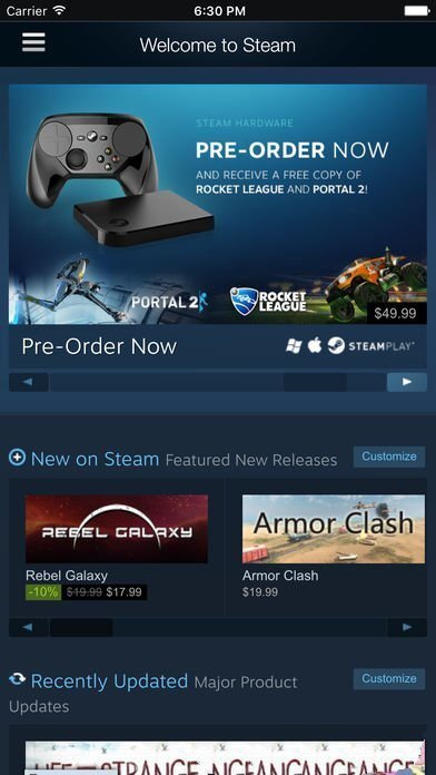 蒸汽平台官方版图2