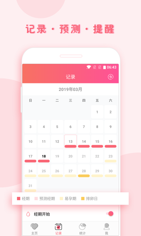 小月记-女生助手月经管理图2