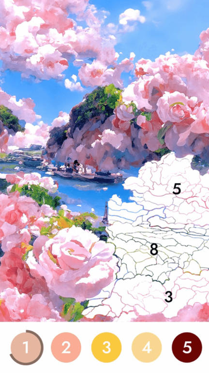 花花填色图3