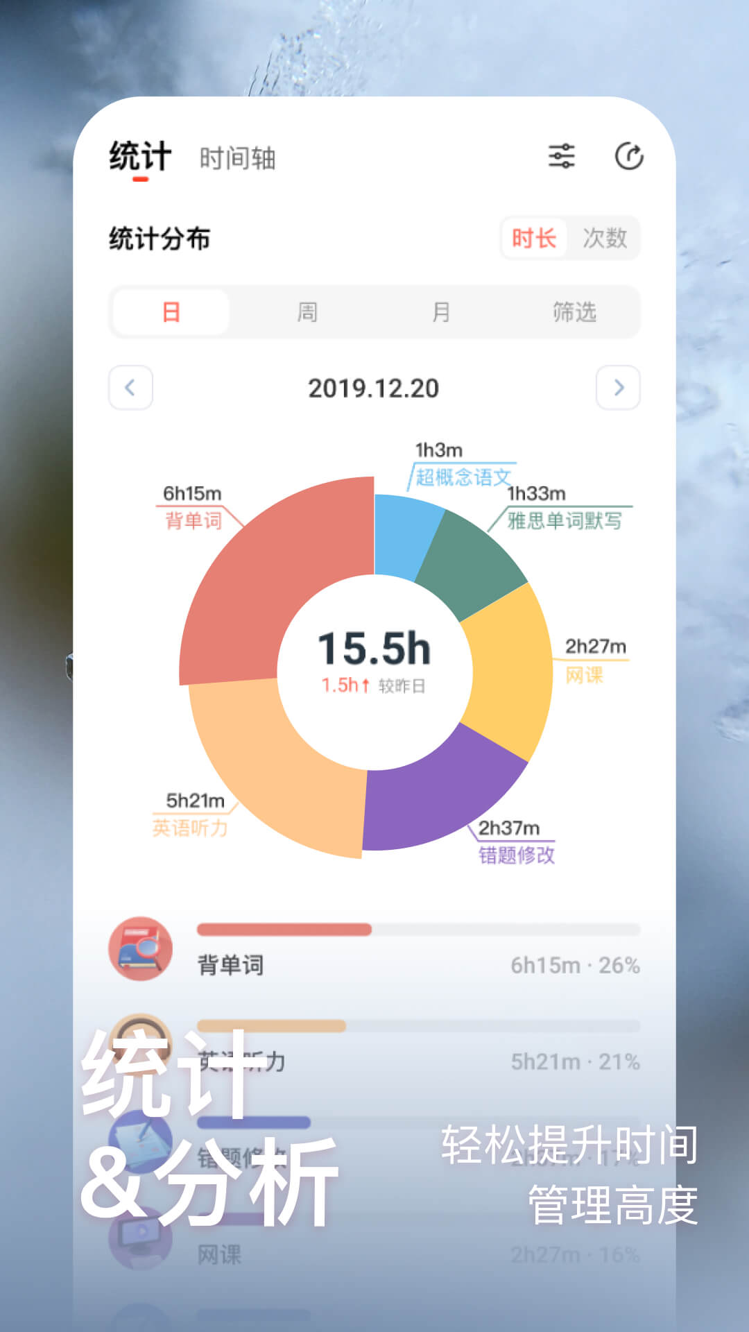 燃草-自律学习计时图4