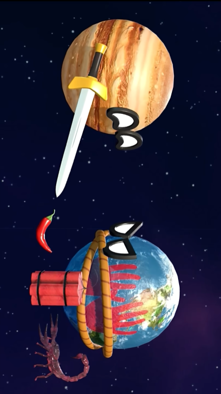 爆炸毁灭星球模拟-趣味星球模拟图1