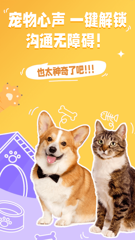 猫狗交流翻译助手图1