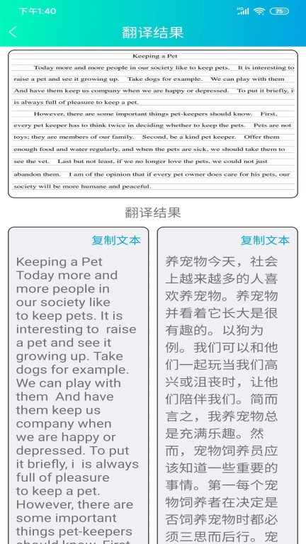 拍照翻译王图3