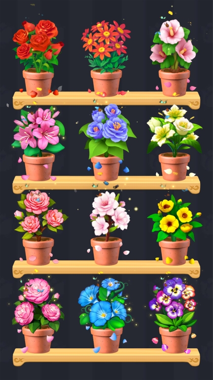 插花消除-解压三消消除游戏图3