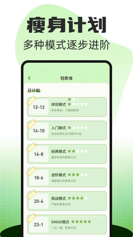 热量减肥食谱图2