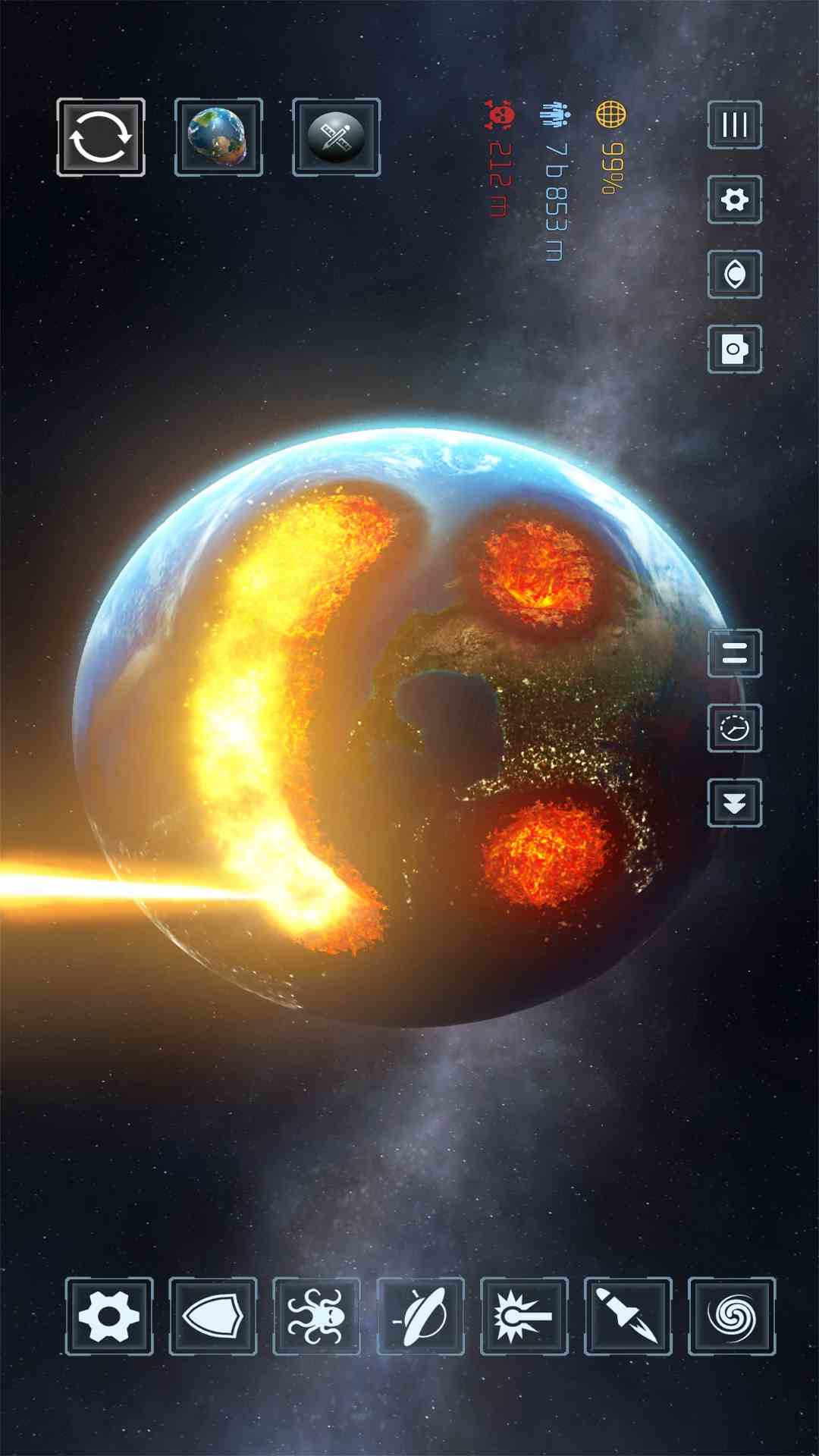 星球毁灭模拟-毁灭星球模拟器图3