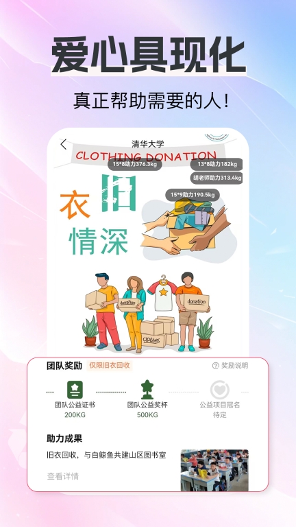 白鲸鱼旧衣服回收图3