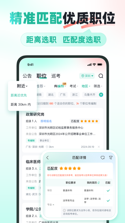 公考雷达图2