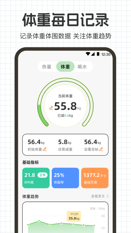 热量计算-体重管理王图2