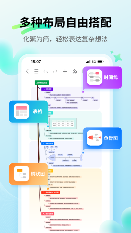 思维导图MindMaster-AI高效脑图图3