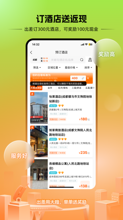 出差大橙图2