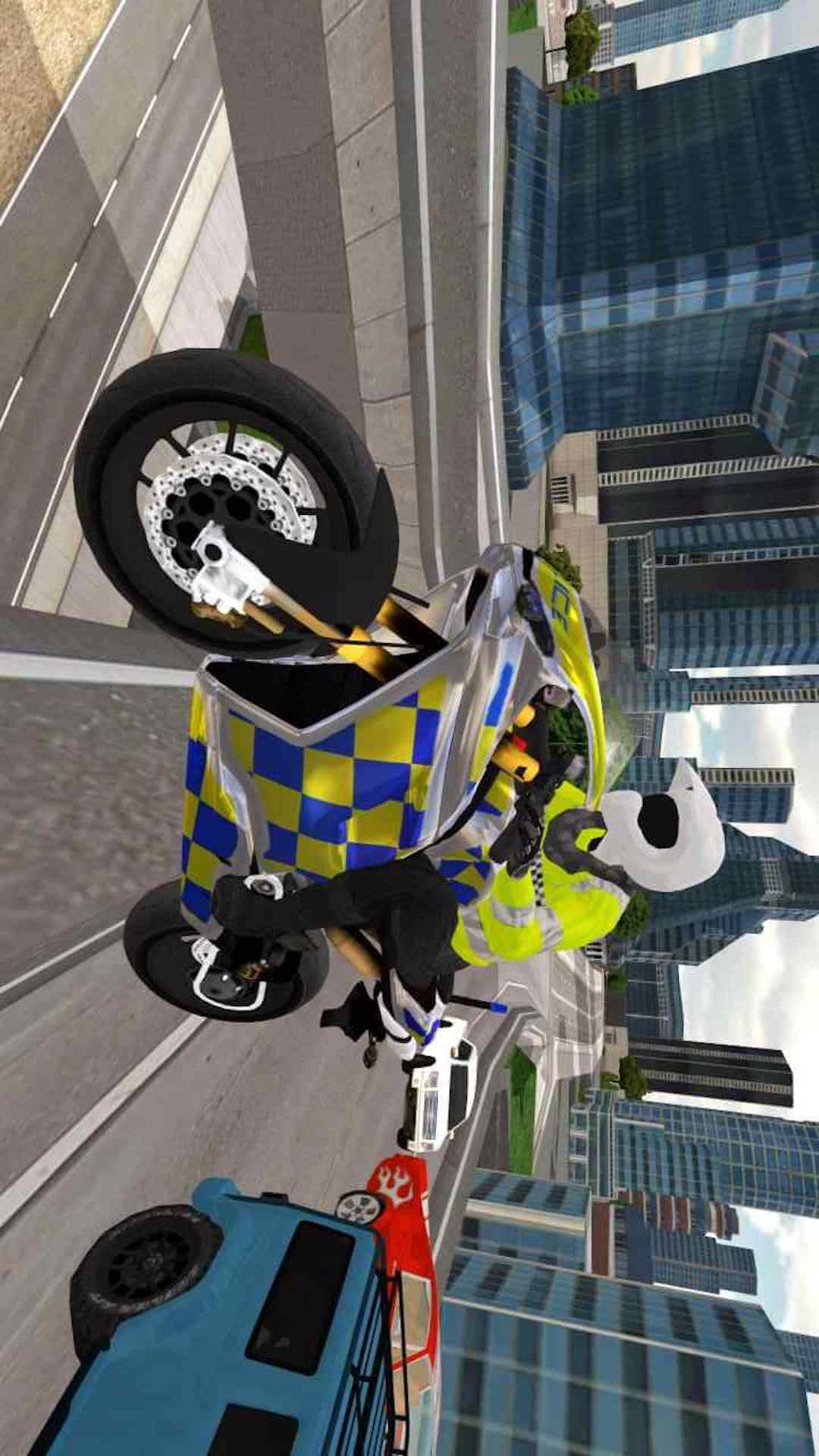 警察捉小偷-警察摩托车追逐图1