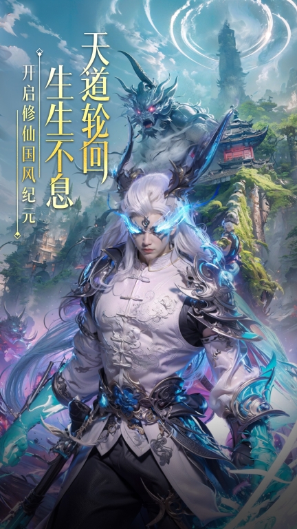 仙侠神域-解锁全新神龙坐骑图1