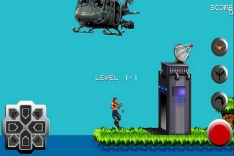 魂斗羅4鐵血兵團手機版圖2